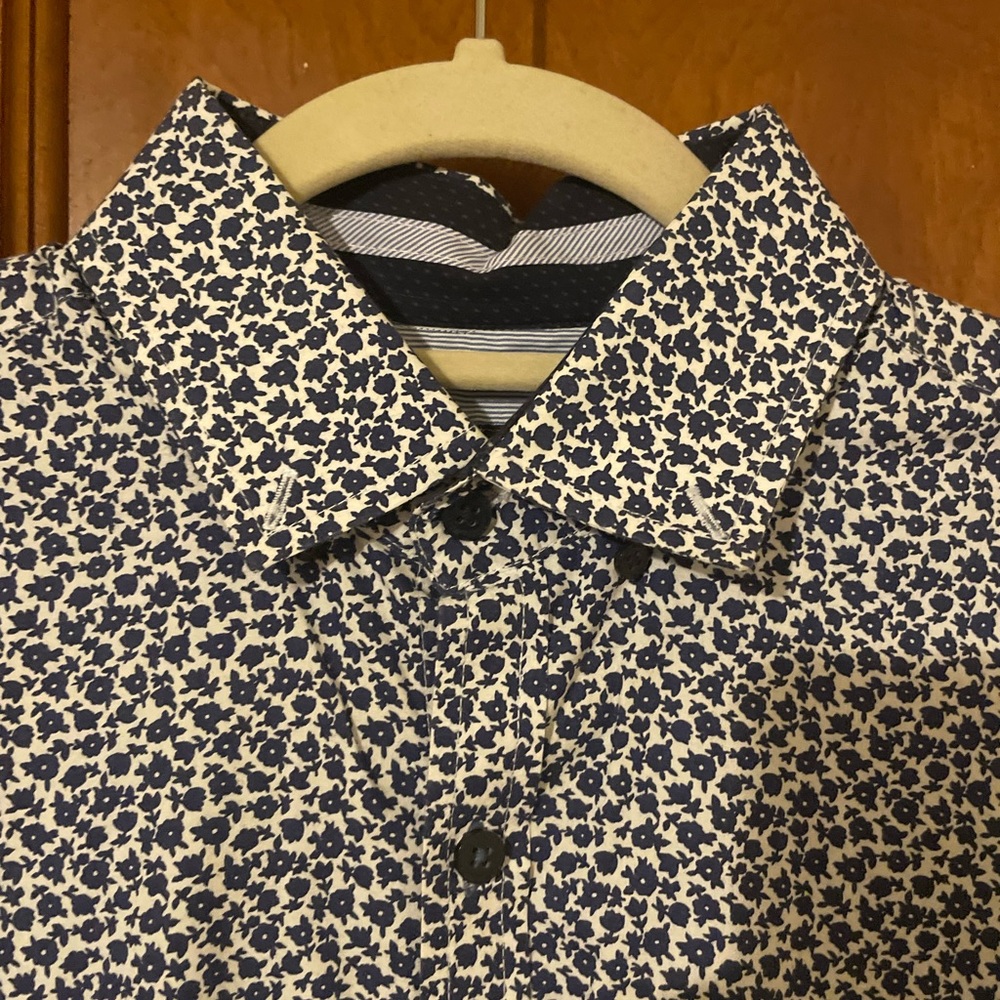 Steel and Jelly Floral Dress Up Shirt